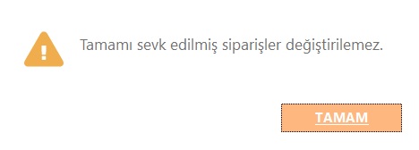 logo kapanan sipariş nasıl açılır